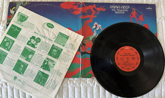 The Magician’s Birthday by Uriah Heep original 1972 release vinyl LP – SRM-1-652