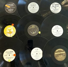 Vintage 90s-2000s Rap Hip-Hop DJ Singles Vinyl Records 12” Loose No Jackets