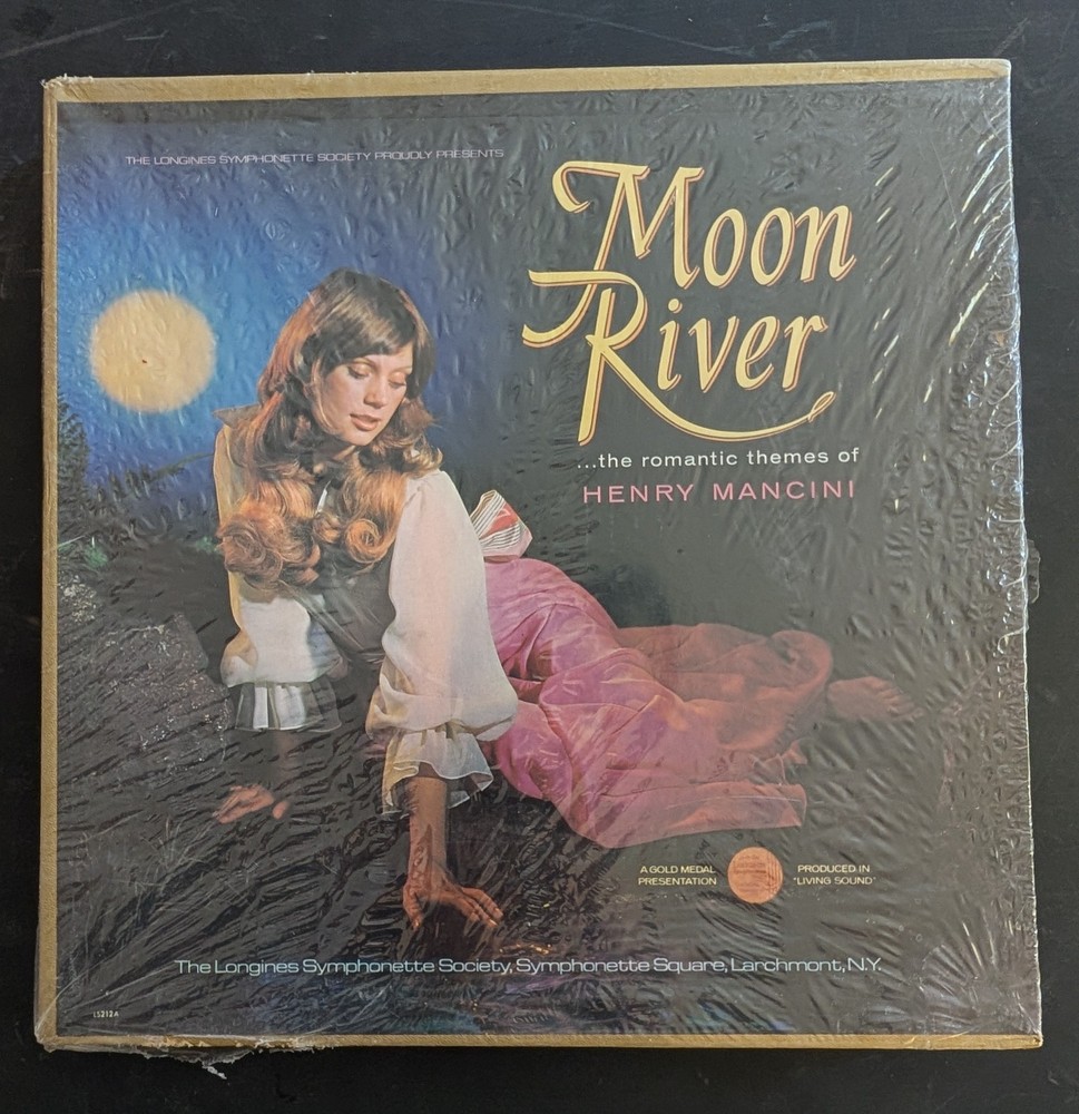 Moon River Romantic Themes Of Henry Mancini 5 Record Boxed Set 1960s Unopened