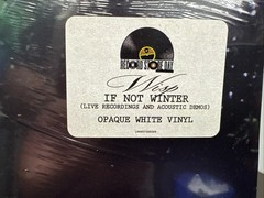 Wisp – If Not Winter – The Demos/Live Version – Opaque White Vinyl LP RSD 2026