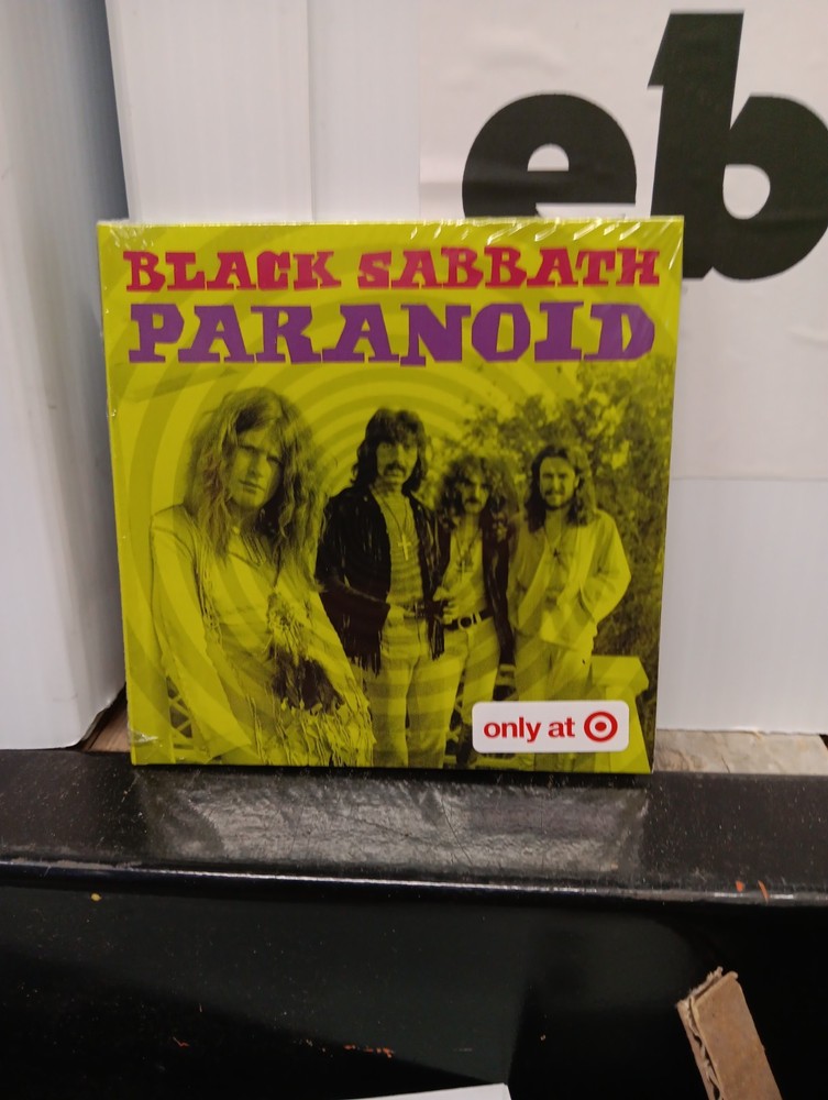 Black Sabbath Ozzy Osbourne – Paranoid / Iron Man Limited 4″ Tiny Vinyl