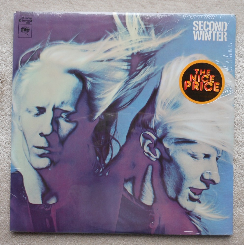 JOHNNY WINTER – SECOND WINTER COLUMBIA 9947 STILL SEALED! 1968/’80 REISSUE 2-LP