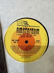 Lois Wyse – I Love You Better Now LP Vinyl JAZZ Spoken Word Poetry
