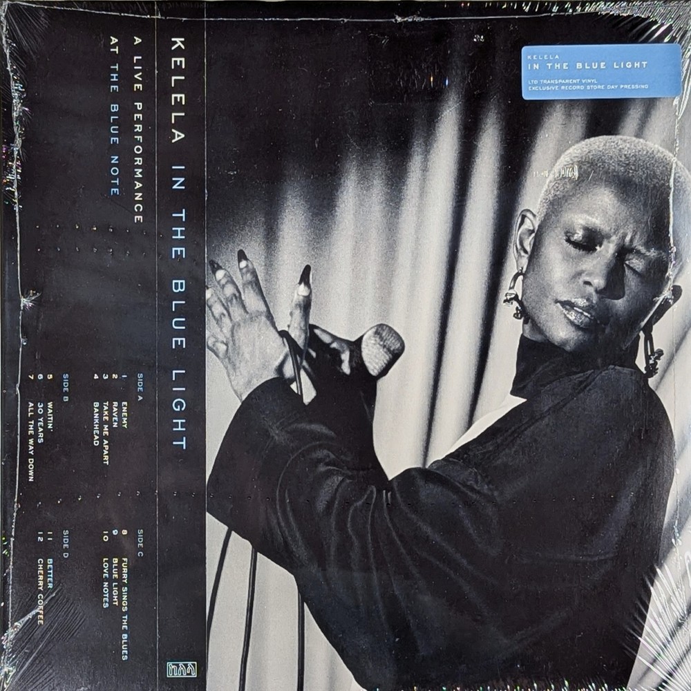 KELELA In The Blue Light SEALED limited edition 2LP Transparent Vinyl RSD