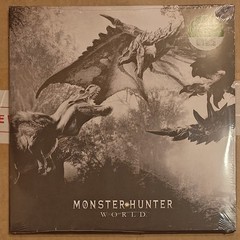 Monster Hunter World Vinyl Record Soundtrack 2 LP Blue Yellow Deluxe OST VGM