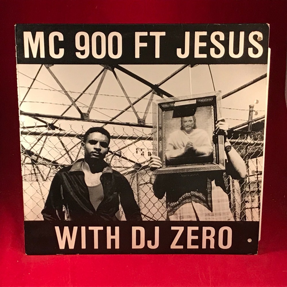 MC 900 FT JESUS DJ ZERO Too Bad Shut Up 1989 Dutch 12″ Vinyl EP Single EXCELLENT