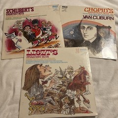 Schubert’s, Liszt’s, Chopin’s greatest hits vinyl, All Unopened from 1973