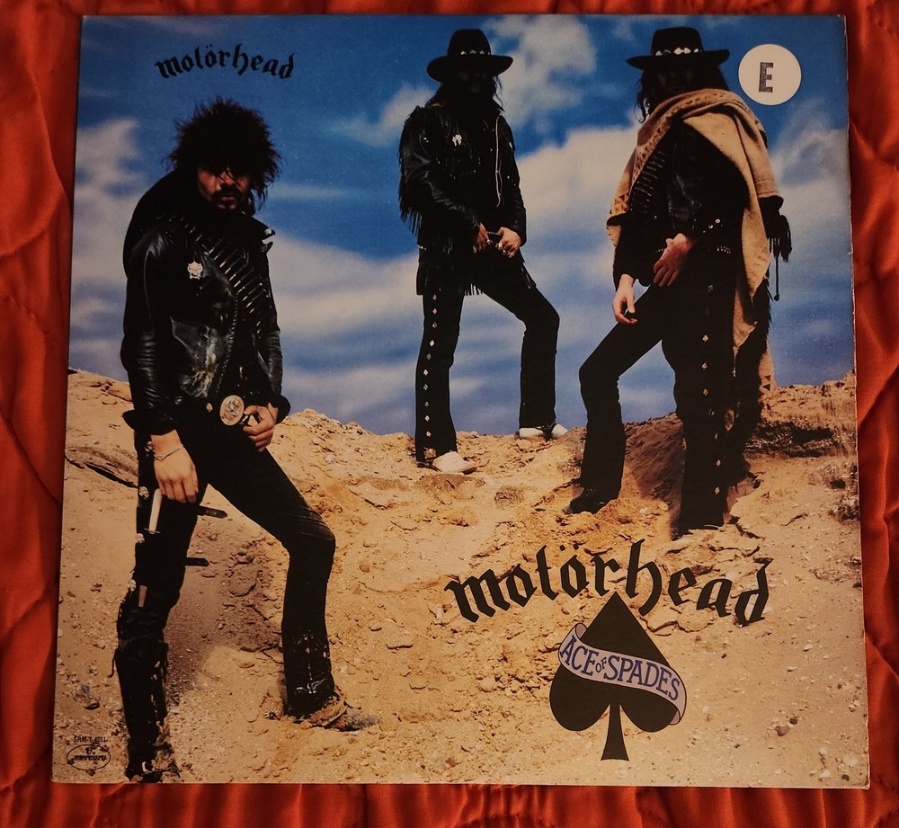 MOTORHEAD -ACE OF SPADES- Mercury Bronze Records 1980 orginal pressing vintage