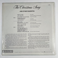 The Christmas Song And Other Favorites Vinyl LP in SHRINK 1974 Andy Williams EX