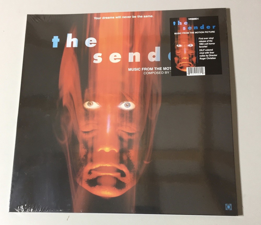 The Sender (1982) OST Vinyl 2xLP Record Horror Terror-Vision Soundtrack SEALED