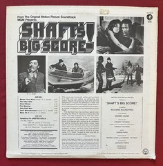 SHAFT’S BIG SCORE SOUNDTRACK LP (1972) SOUL FUNK MGM 1 SE 26 ST STEREO