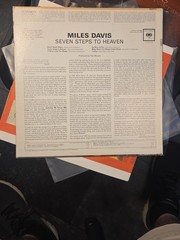 Miles Davis Seven Steps to Heaven LP Columbia CS 8851 Stereo 2-Eye Black Text EX