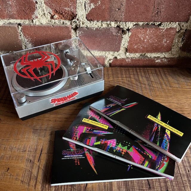 Spider-Man RSD3 Mini Turntable with 3 inch Releases – Mint, Sealed in Box