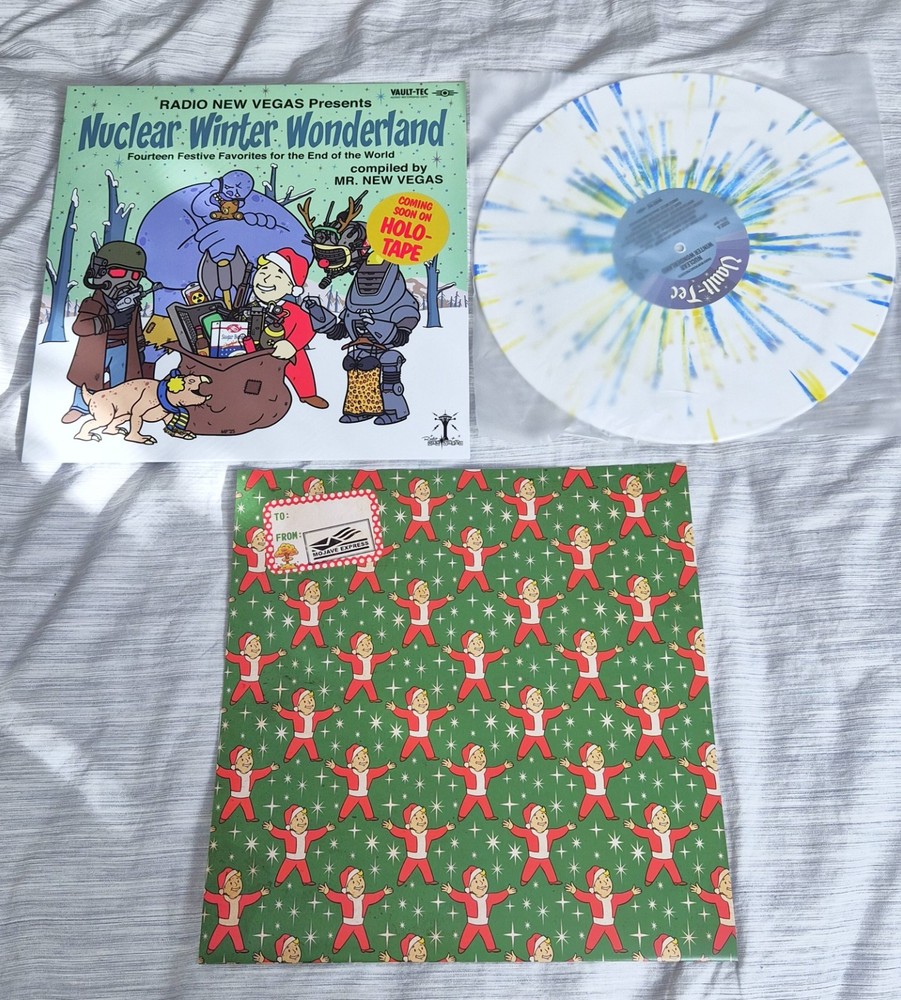 Fallout Radio New Vegas – Nuclear Winter Wonderland Christmas Vinyl Record LP
