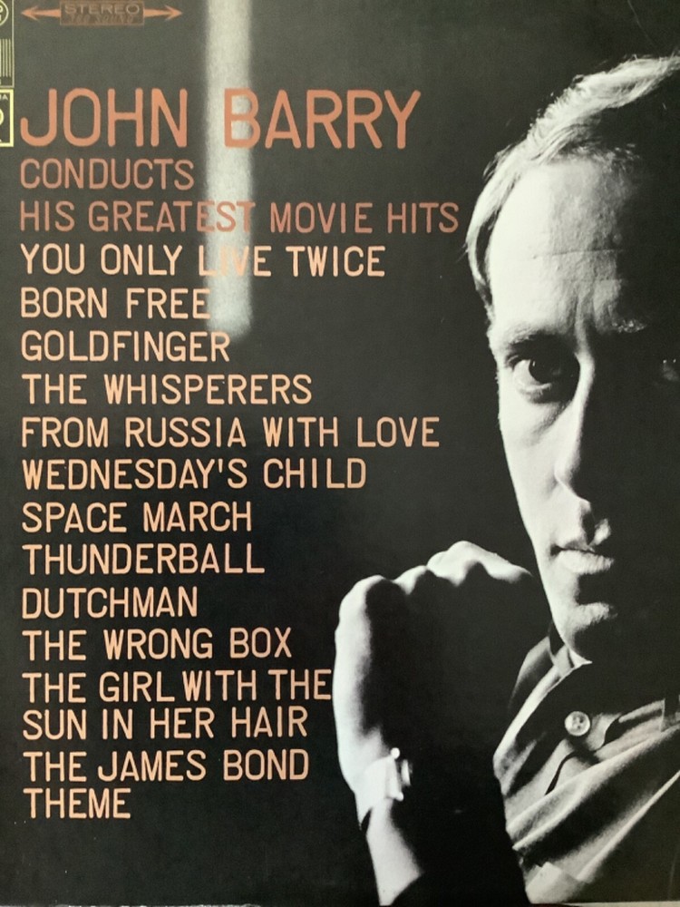 JOHN BARRY: John Barry Conducts His Greatest Movie Hits M- LP+bonus CD TESTED