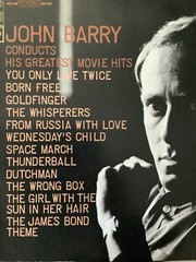 JOHN BARRY: John Barry Conducts His Greatest Movie Hits M- LP+bonus CD TESTED