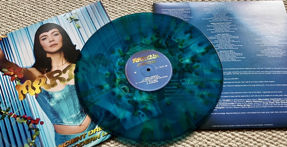 ✨️Marina Ancient Dreams in a Modern Land Vinyl LP Blood Records /2500 Turquoise