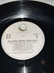 John Lennon Yoko Ono Double Fantasy LP Vinyl Record Album 1980 Geffen Promo Copy