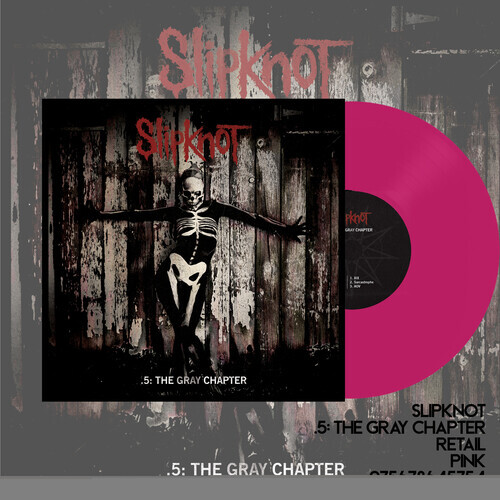 Slipknot – .5: The Gray Chapter [New Vinyl LP] Colored Vinyl, Pink