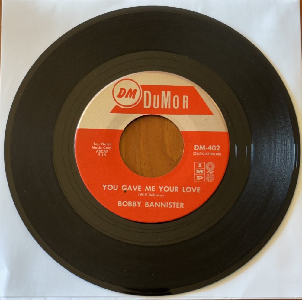 Bobby Bannister (You Ought To See Me) Strut My Stuff / You Gave Me Your Love 45