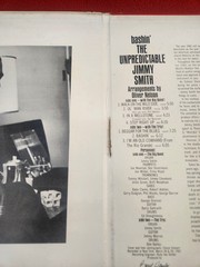 The Unpredictable Jimmy Smith *Signed* Vinyl, Bashin’, Verve Records