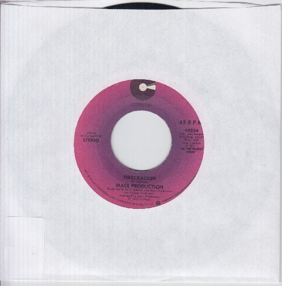 Mass Production – Firecracker / With Pleasure 7″ 45