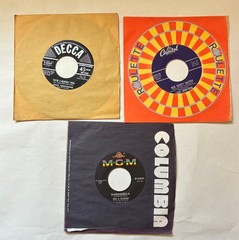 Lot of 25 jazz Vinyl Records 45s Singles 1950s Ella Fitzgerald Louis Armstrong