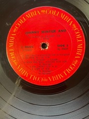 Johnny Winter And – Johnny Winter And LP Vinyl 1970 Rick Derringer Blues Rock