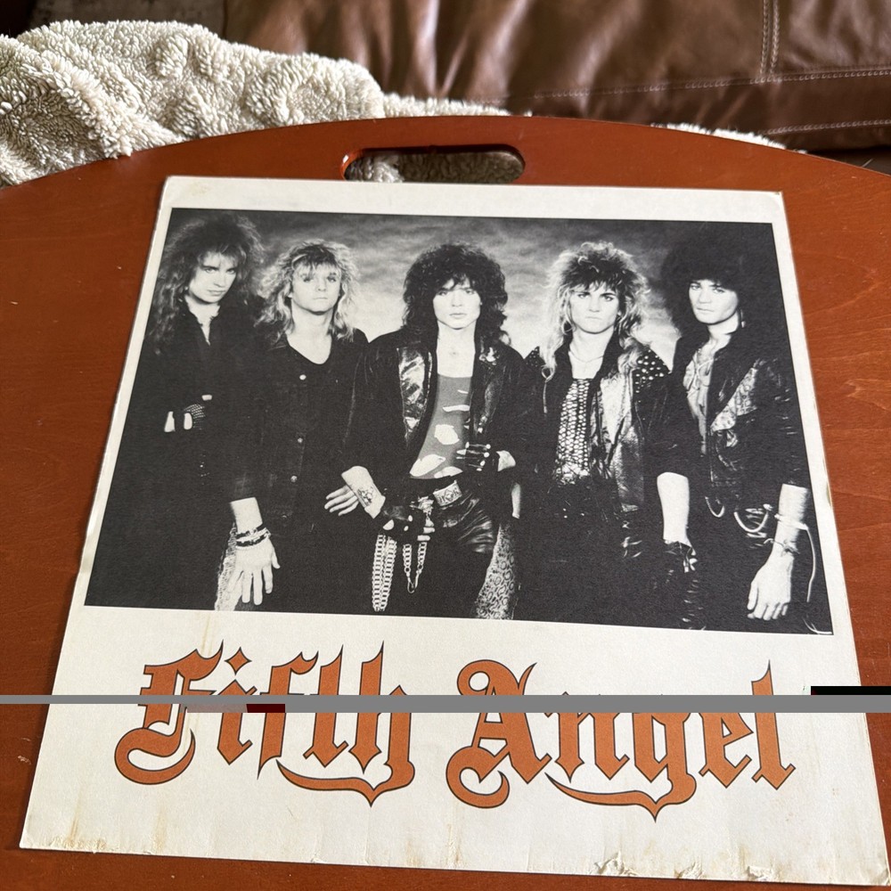 Fifth Angel ‎ Fifth Angel LP 12 x 12 Promo Poster RARE B