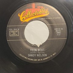 The Flares – Foot Stomping Pt.1/ Sandy Nelson – Teen Beat – 45 RPM Record