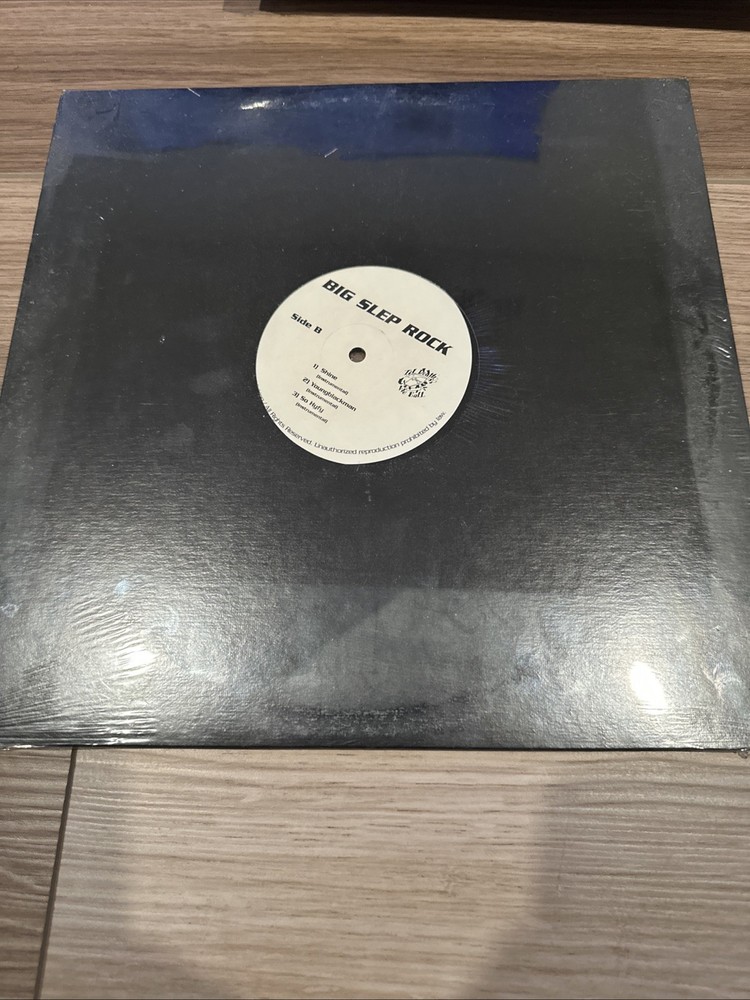BIG SLEP ROCK VINYL EP SHINE Youngblackman So Hyfy NEW KEEK DA SNEAK OOP RARE