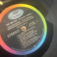 VTG The Beatles The Beatles Second Album LP Vinyl Capitol Records T 2080 1964