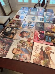 Lot of 22 Vintage Vinyl Various Americana Country Folk see Desc Pics