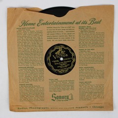 VICTOR 7″ Record Song of the Wanderer/Roses for Remembrance Gunsky