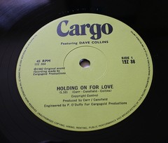 CARGO – HOLDING ON FOR LOVE – 12″ SINGLE – UK 1982 – 12Z 38