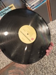 Original Rolling Stones Some Girls banned cover Die Cut / Shrink / hype sticker