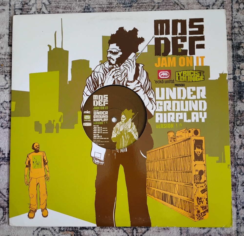 Mos Def – Jam On It – 12” Vinyl 2001 VG+
