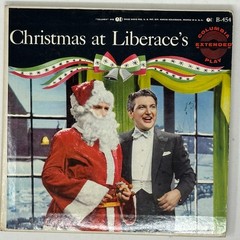 Christmas At Liberace’s Vtg 1954 B-454 3 x Vinyl 45 RPM EP Gatefold Collectable