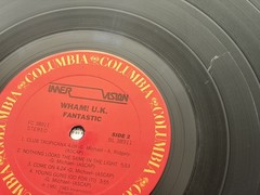Wham! U.K. Fantastic Vinyl LP 1983 Columbia BFC 38911 US Pressing Pop Album