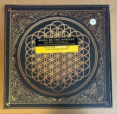 LP: BRING ME THE HORIZON – Sempiternal NM- CLEAR VINYL w/ CD