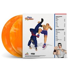 Sega Saturn Virtua Fighter Video Game Soundtrack Vinyl LP Orange Color Variant