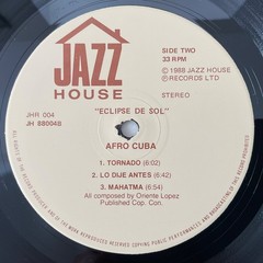 AFRO CUBA “eclipse de sol” orig UK 1988 JAZZ HOUSE label LP signed