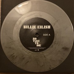 Billie Eilish – No Time to Die | 7” Smoke Gray/Black Vinyl Record Single