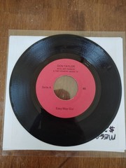 Mega Rare Early 60s Private Pressing 45 RPM Record Easy Way Out by Don Taylor NM