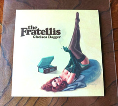The Fratellis / Chelsea Dagger 8″ WHITE Vinyl Fallout Recordings FALLOUTLP2