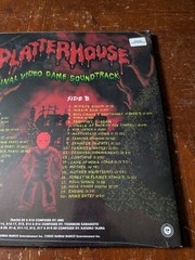 Splatterhouse Original Video Game Vinyl Record Soundtrack LP Red VGNY Exclusive