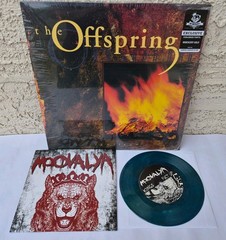 The Offspring – Ignition LP Gold Vinyl & Moovalya 7-inch color vinyl Bundle NEW