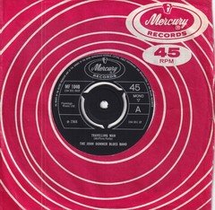 60s Blues Pop THE JOHN DUMMER BLUES BAND travelling man 1968 UK 7″ Vinyl 45 Mint