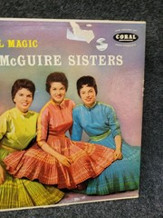 Vintage McGuire Sisters Musical Magic LP Vinyl Coral CRL 57180 33 1/3 RPM Hi-Fi