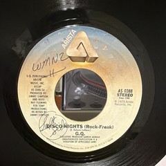 G.Q. Disco Nights (Rock-Freak) 7″ 45RPM Arista AS 0388 1979
